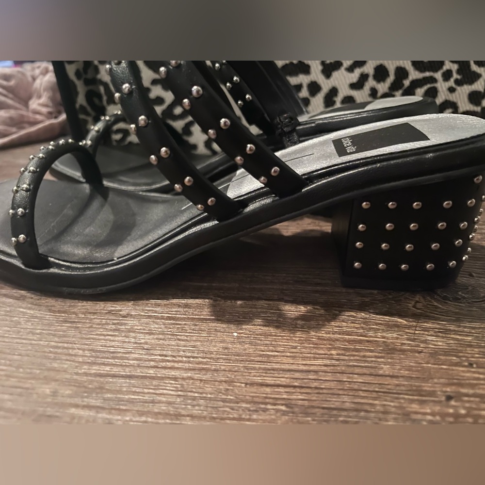 Brand new dolce vita studded low heel sandal